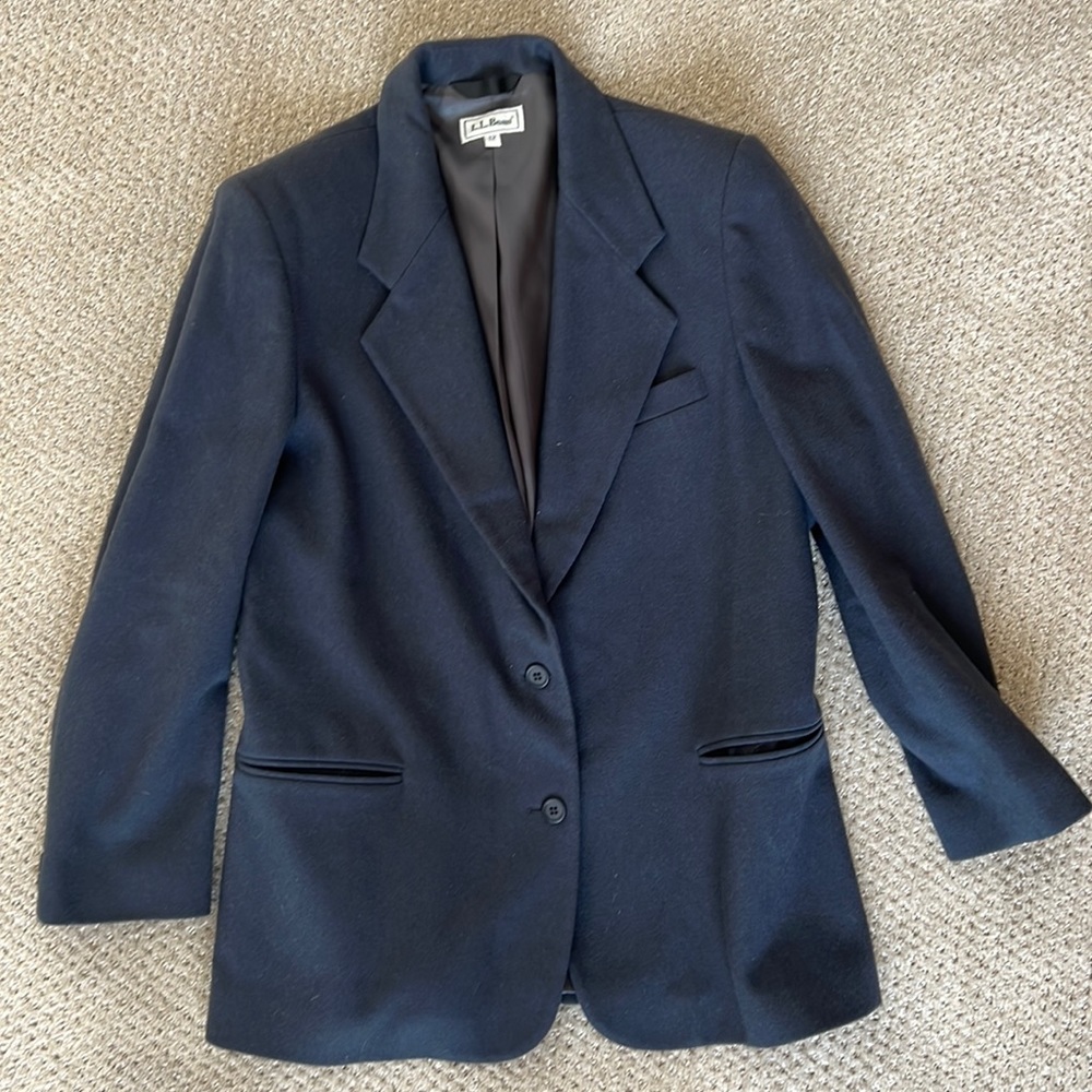 L.L. Bean vintage Wool Blazer